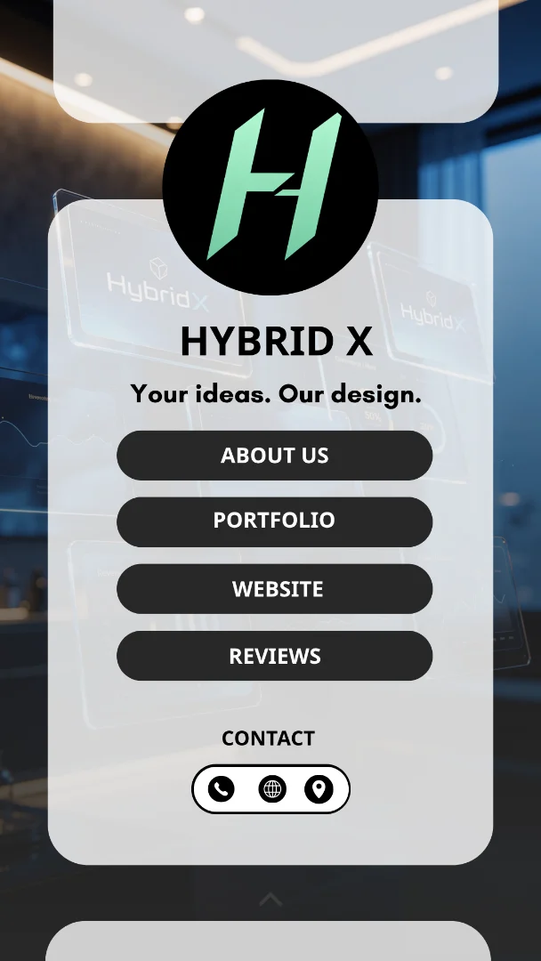 Hybrid X — οι ιδέες σου, ο σχεδιασμός μας